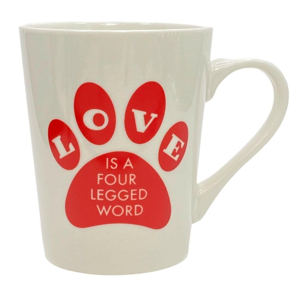 Love Is A Four Legged Word Coffee Mug